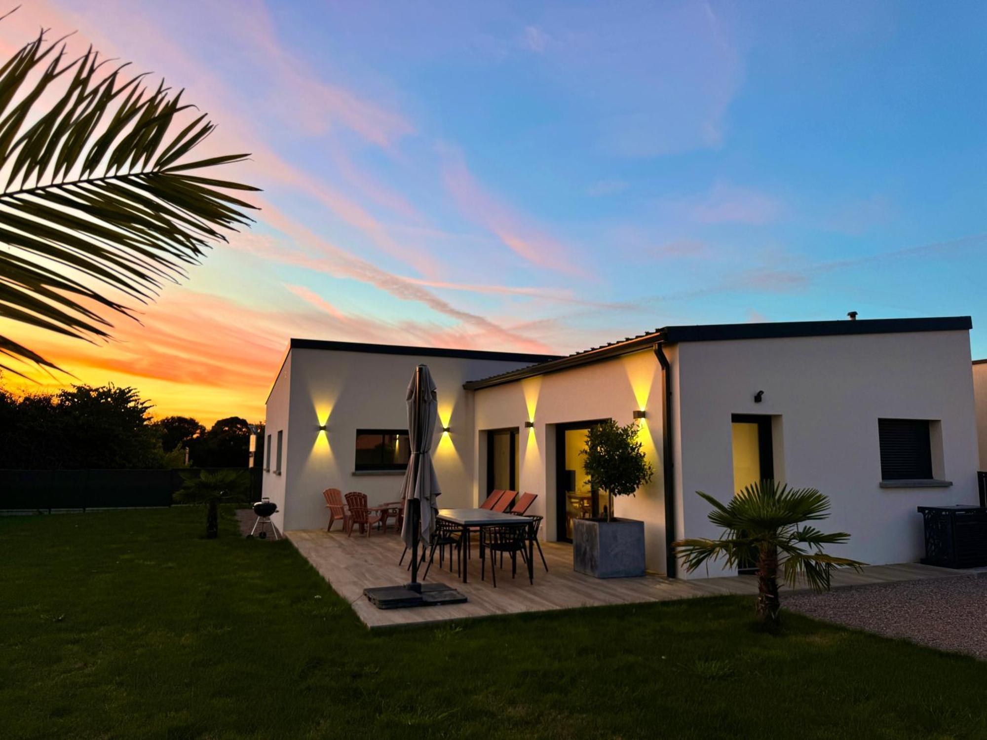 Maison Neuve 4 Etoiles Plain-Pied Proche De La Mer Plurien Luaran gambar