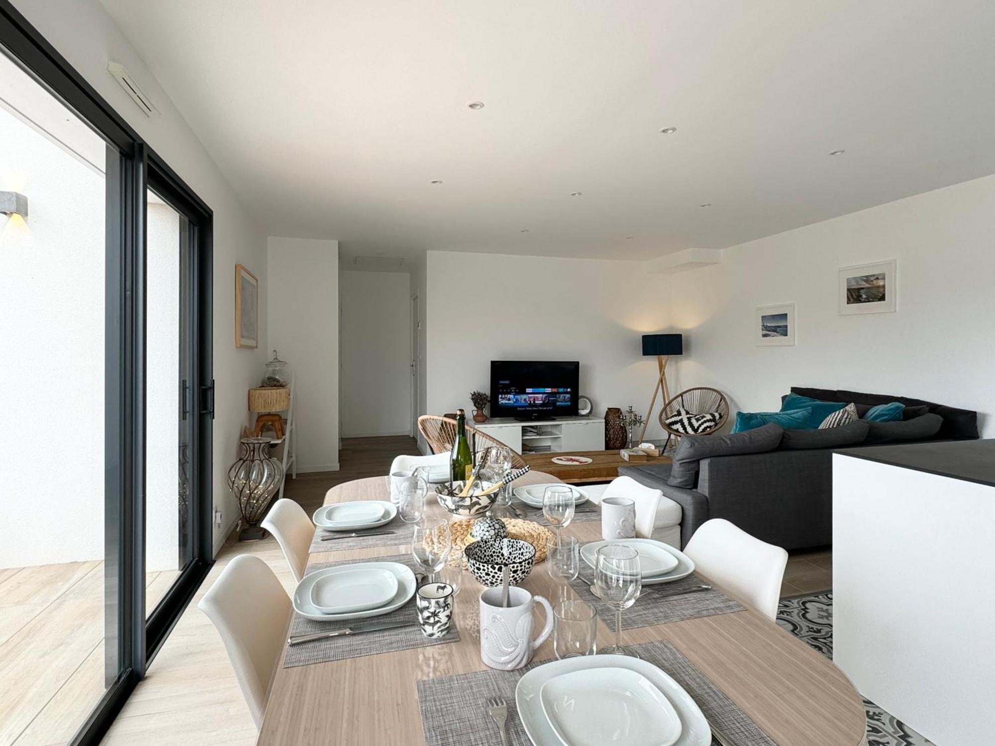Maison Neuve 4 Etoiles Plain-Pied Proche De La Mer Plurien Luaran gambar