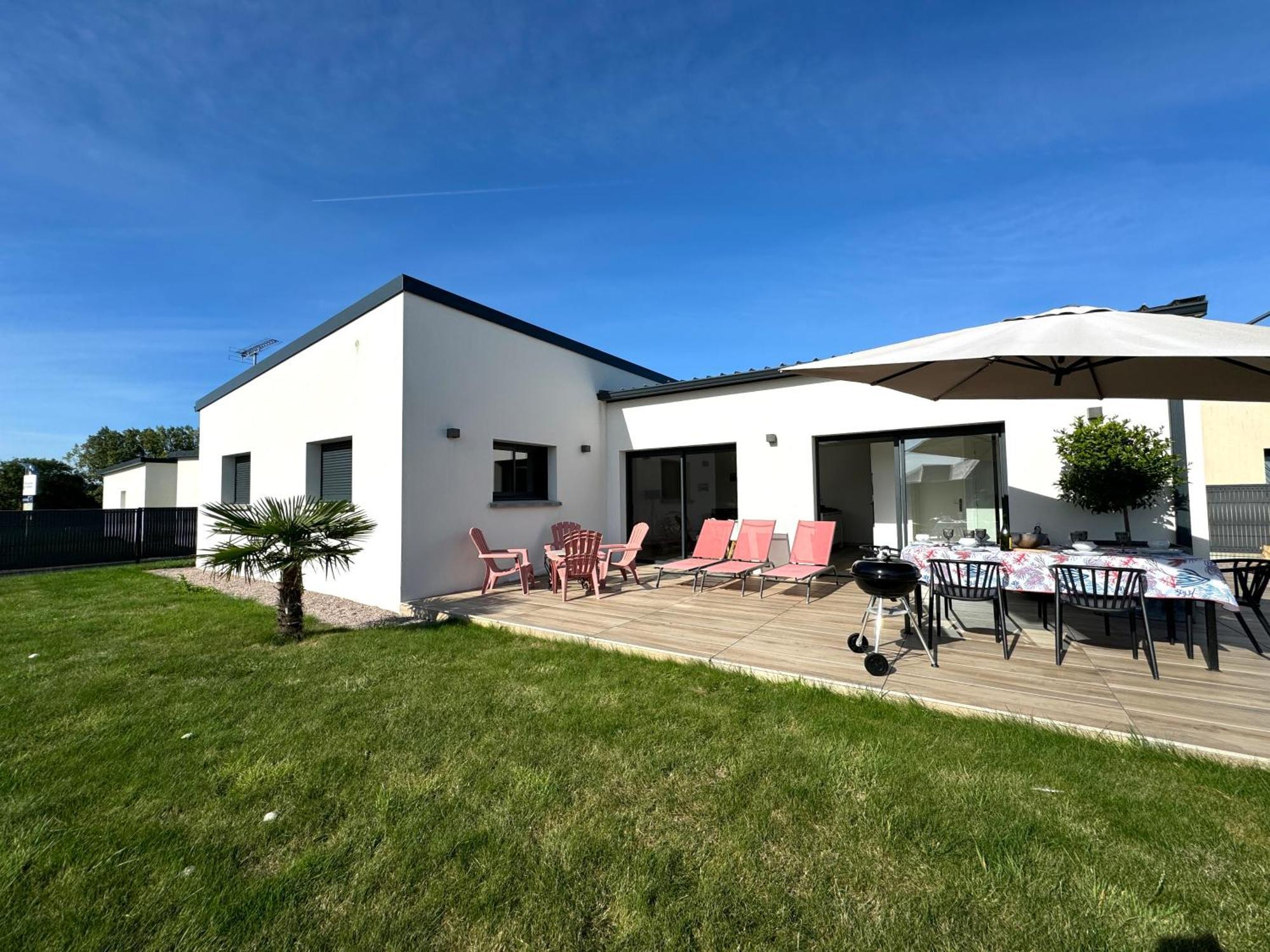 Maison Neuve 4 Etoiles Plain-Pied Proche De La Mer Plurien Luaran gambar