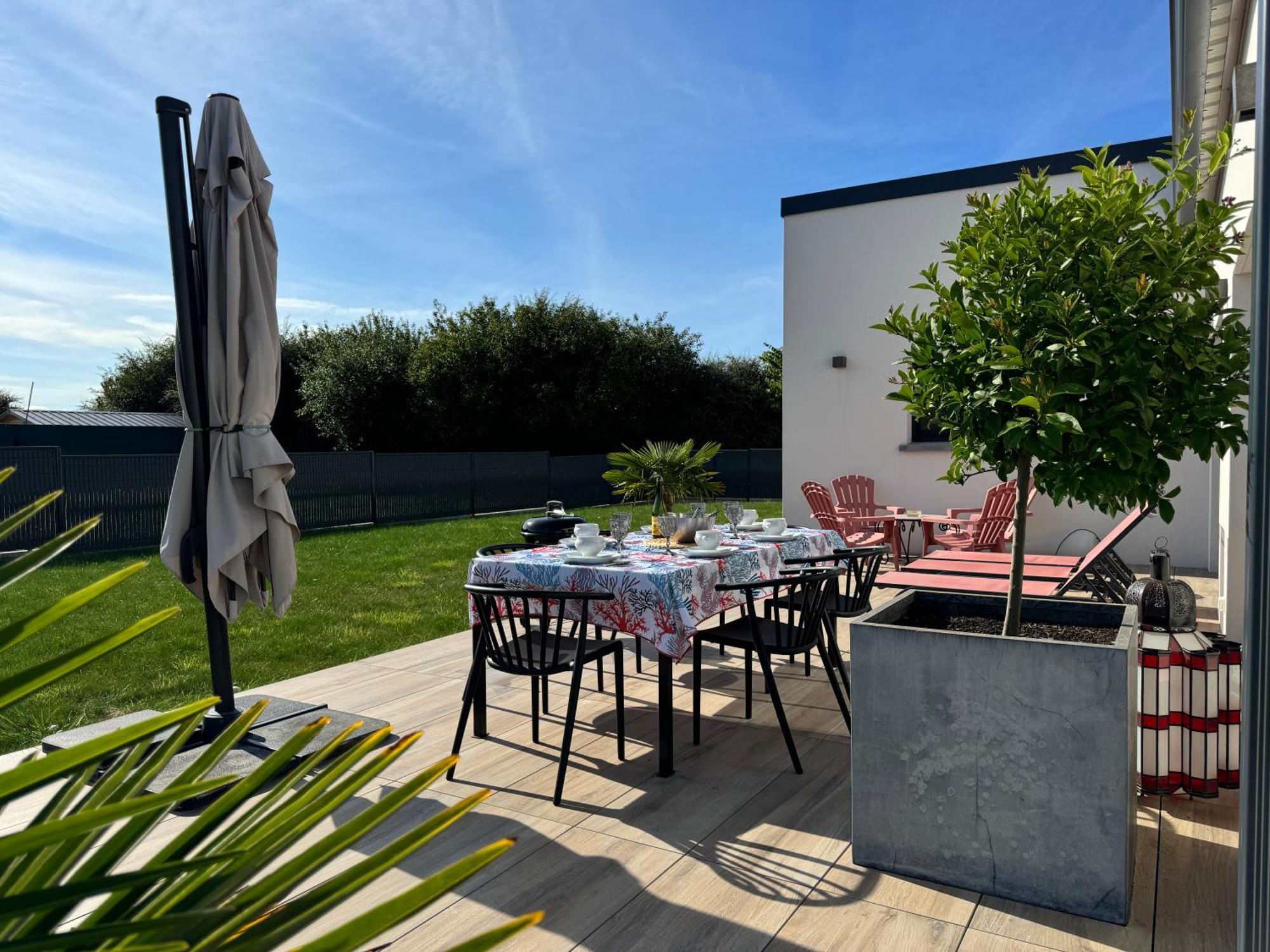 Maison Neuve 4 Etoiles Plain-Pied Proche De La Mer Plurien Luaran gambar