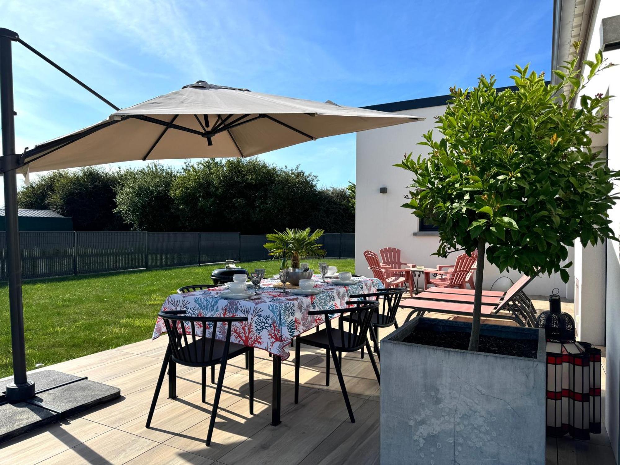 Maison Neuve 4 Etoiles Plain-Pied Proche De La Mer Plurien Luaran gambar